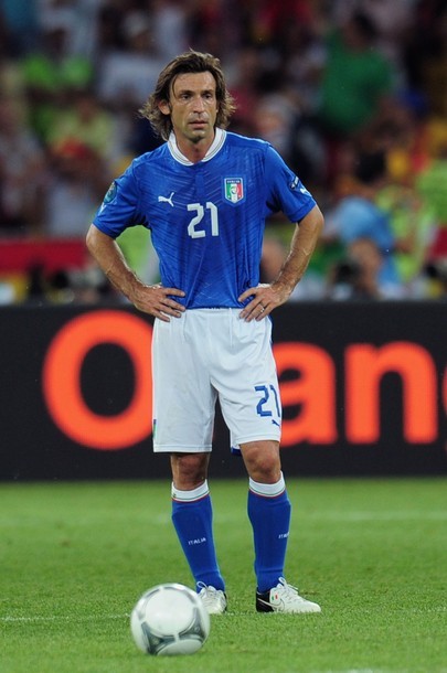 Pirlo đã không thể đưa Italia lên ngôi vô địch...